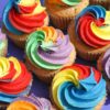 Pride Cupcakes - Rainbow
