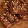 Christmas Gingerbread Brownies